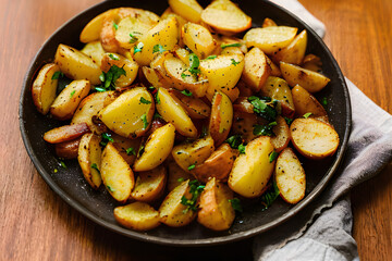 Crispy and Delicious: Freshly Fried Potatoes