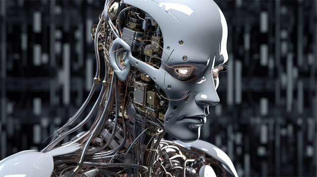 Humanoid, intelig&ecirc;ncia Artificial - Rob&ocirc; Humano criado por IA
