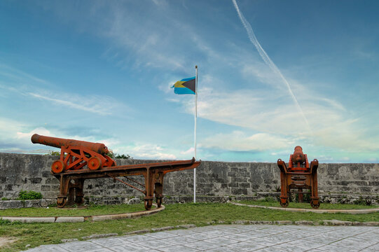 Cannons at Fort Fincastle in San Juan