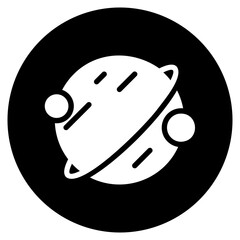 planet glyph icon
