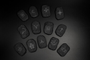 Wicca divination runes