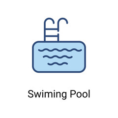 Swiming Pool icon. Suitable for Web Page,Mobile,App,UI,UX�and�GUI�design.