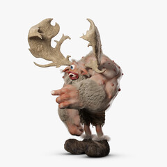 Cyclops Troll 3D CGI Render