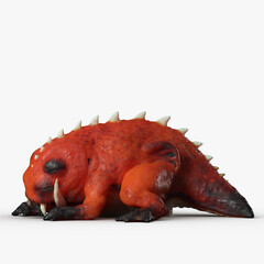 Lizard Demon 3D CGI Render