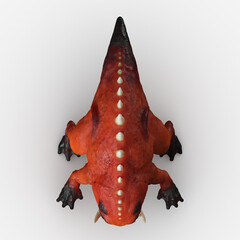 Lizard Demon 3D CGI Render