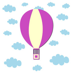 Obraz premium Air balloon design