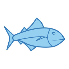 fish, icon, color, vector, illustration, desing, logo, teplate, flat,style