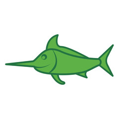 fish, icon, color, vector, illustration, desing, logo, teplate, flat,style