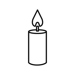 candle, icon, vector, illustration, desing, logo, teplate, flat,style