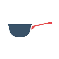 frying pan, icon, color, vector, illustration, desing, logo, teplate, flat,style