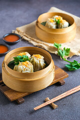 siomai, shu mai, chinese dimsum, selective focus