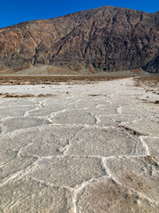 salt flats in the desert