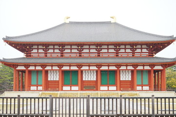 Central Golden Hall of Kohfukuji Temple in Nara, Japan - 日本 奈良 興福寺 国宝館