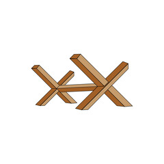 Illustration vector graphic of  a simple brown beduk holder. flat modern simple design style. suitable for flyers, greeting cards, banners etc. vector design template