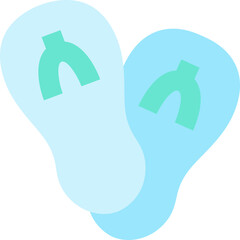 sandal flat icon