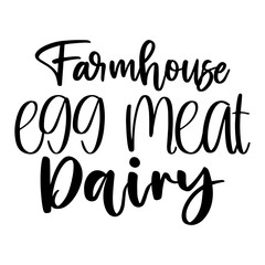 Farmhouse Egg Meat Dairy