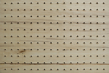 perforated board background