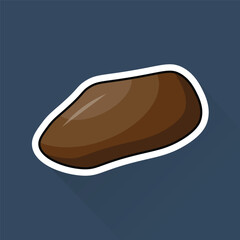 Illustration of Date in Flat Design