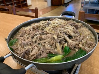 South Korea food. bulgogi sliced and seasoned barbequed beef