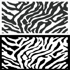 Fototapeta na wymiar seamless zebra skin pattern