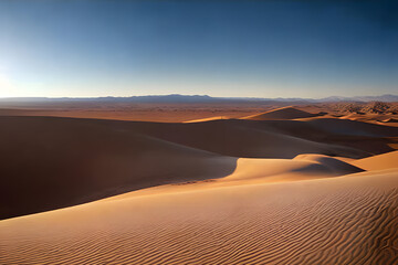 Obraz na płótnie Canvas desert country