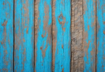 	
A blue wooden wall with a brown and blue wooden background.