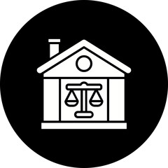 Property Glyph Inverted Icon