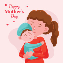Happy mothers day design vector