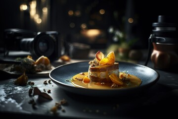 Creative Fine Dining Dish