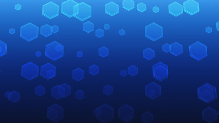 Hexagonal medical and healthcare concept background