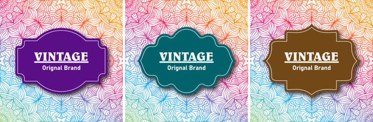 abstract mandala graphics design and beautiful card background 