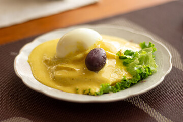 Comida peruana de un restaurante