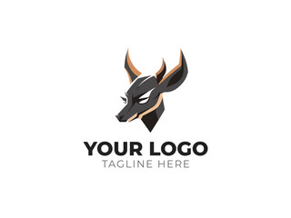 Deer Head Logo Vector for Elegant Branding