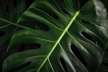close up of green leaf
