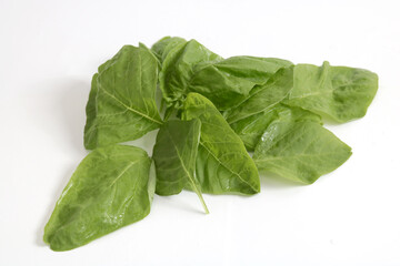 fresh spinach leaves