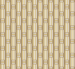 Japanese Line Weave Vector Seamless Pattern