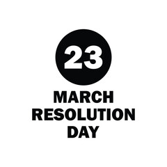 23 march resolution day of pakistan