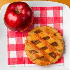 Tarta de manzana.