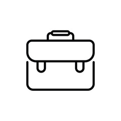 Business Bag icon vector stock.