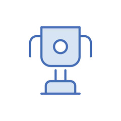 Trophy icon vector stock.