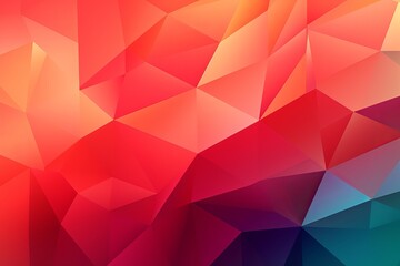 Obraz premium Abstract color polygonal triangle patterns