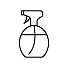 sprayer outline vector icon sprayer stock vector icon for web, mobile app and ui design