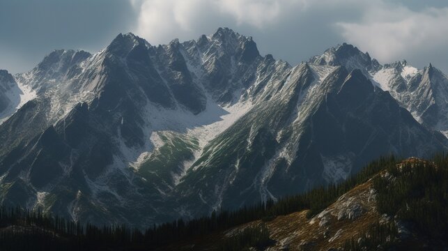Poland Tatra Mountains photorealistic