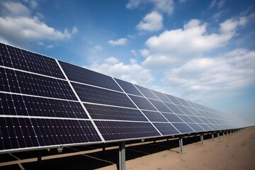 solar panels on a roof