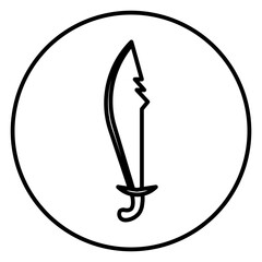 sword and shield icon