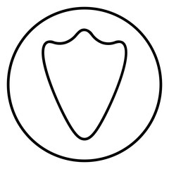 sword and shield icon