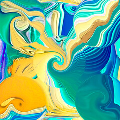 Obraz premium abstract background with waves