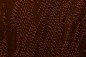 Copper abstract plastic foil background with 3d effect and bubbles