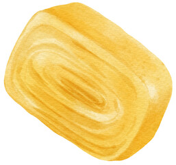 Egg rolls watercolor