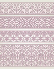 traditional paisley floral pattern, textile , Rajasthan, royal India	